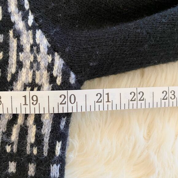 Honey Belle Boho Open Front Knitted Cardigan Sweater Medium - Picture 7 of 9